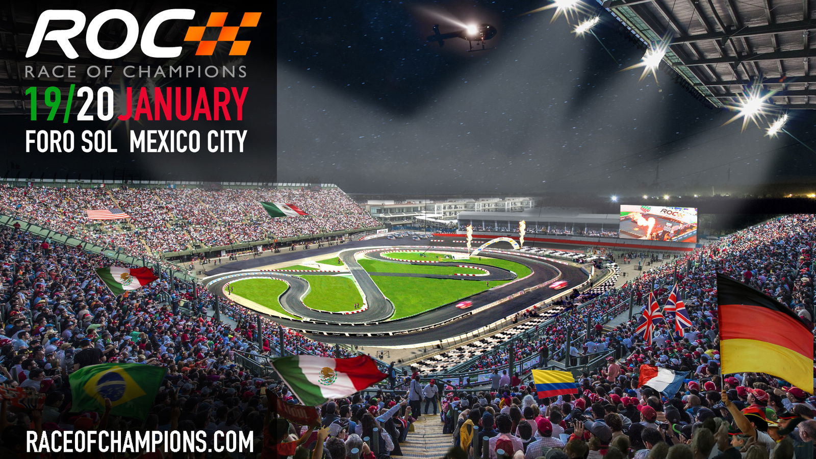 Mexico to host Race of Champions in 2019